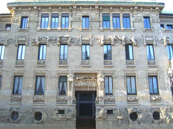 Palazzo Castiglioni - Liberty a Porta Venezia
