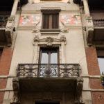 Balconi Liberty di Milano